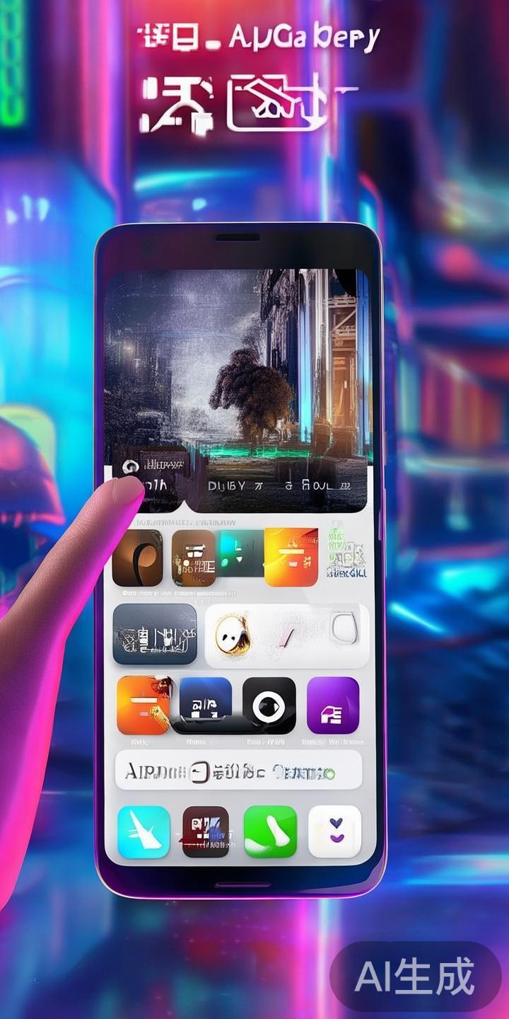 开启手机的应用商店
首先，打开您的安卓手机中的应