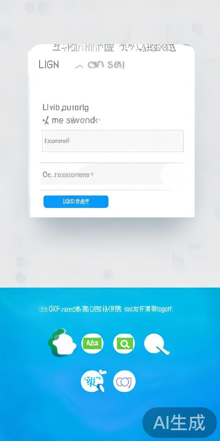 登录操作：在首页输入账号信息后，点击“登录”即可进